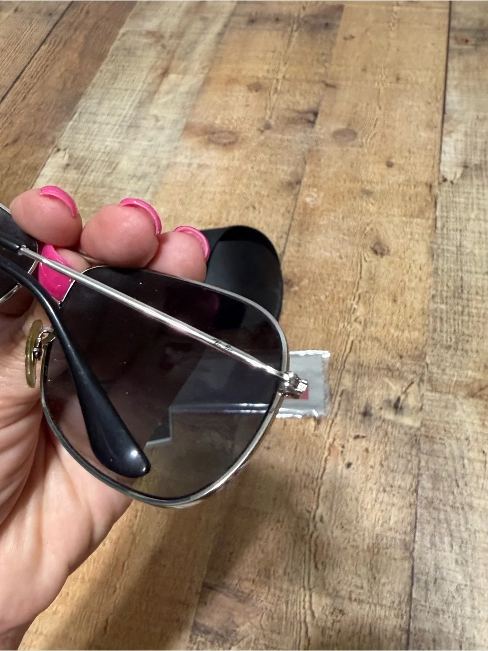 Ray-Ban RB3267 Silver with Grey Fade Lens 64mm Sunglasses These may have some mi